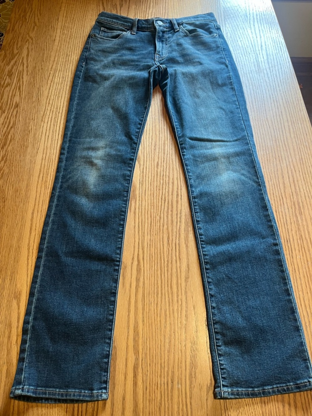 LUCKY BRAND WOMENS JEANS SWEET MID RISE STRAIGHT SIZE 4/27